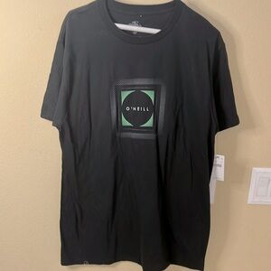 Mens size large black new O’Neill tee shirt
